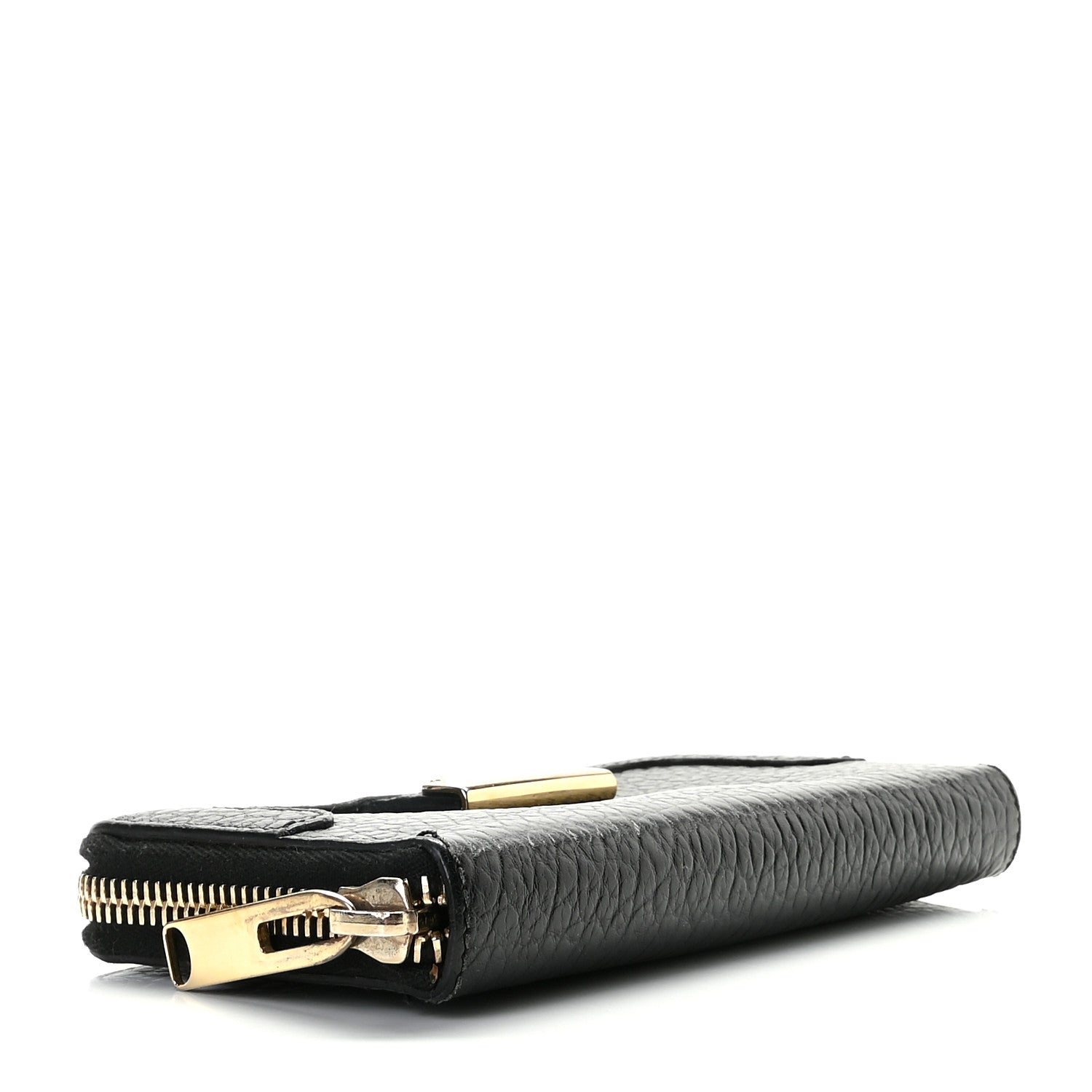 Burberry Grainy Calfskin Zip Around Wallet Black 4 of 11
