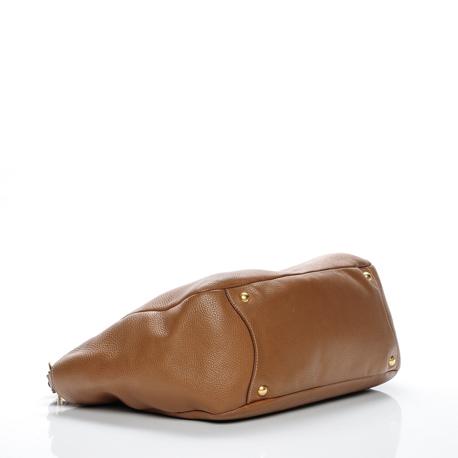 Prada Vitello Daino Hobo Caramel 4 of 17