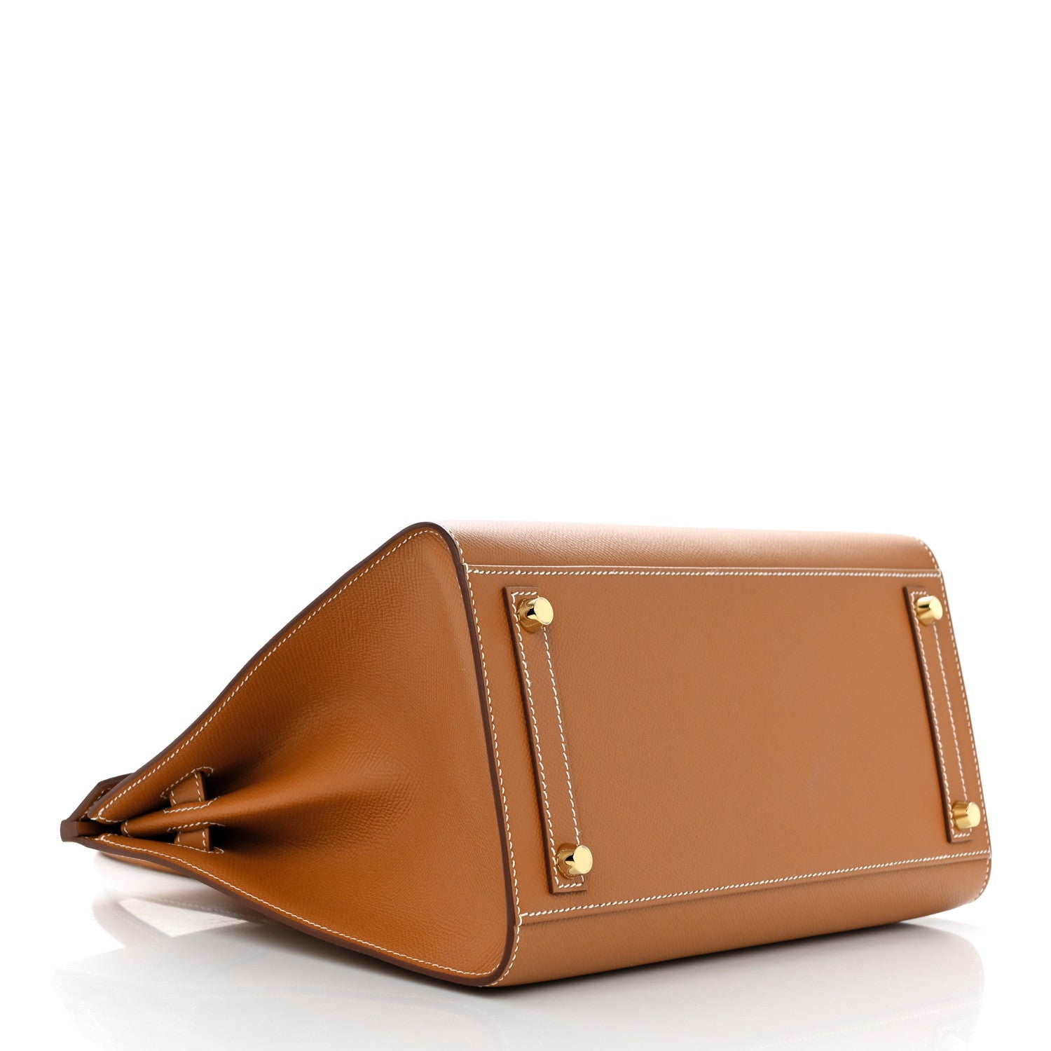 Hermes Madame Calfskin Birkin Sellier 30 Gold 4 of 10