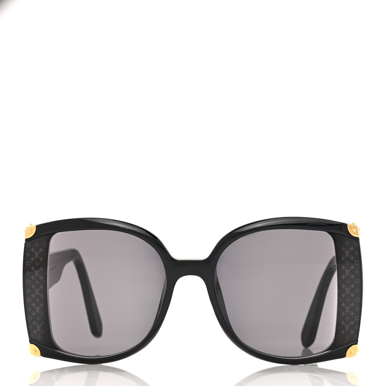 Louis Vuitton Acetate Nylon In The Mood For Love Sunglasses Z1294E Black 2 of 10