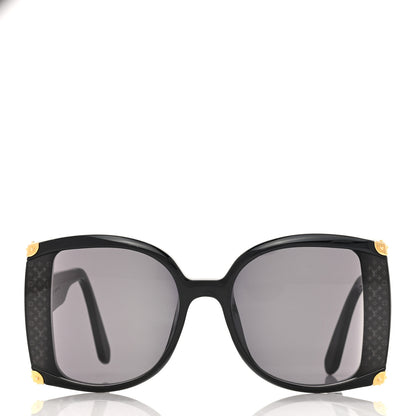 Louis Vuitton Acetate Nylon In The Mood For Love Sunglasses Z1294E Black 2 of 10