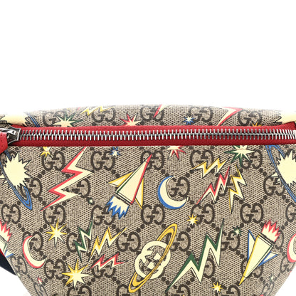Gucci GG Supreme Monogram Childrens Space Print Belt Bag Multicolor 8 of 10