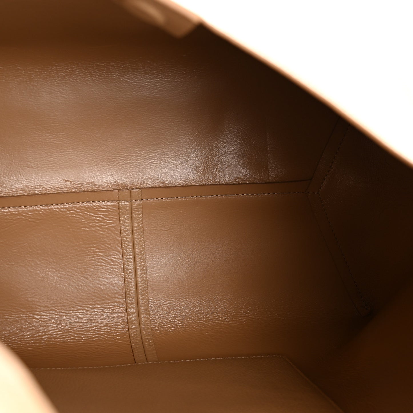 Grained Calfskin Medium The Sack Bag Camel