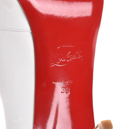 Christian Louboutin Patent Shelley 90 Pumps 39 White 6 of 8