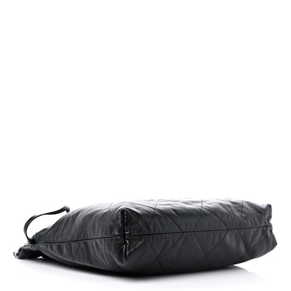 Chanel Shiny Calfskin Quilted Chanel 22 Black 5 of 11