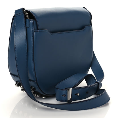 Alexander Wang Calfskin Small Lia Sling Blue Silver Hardware 3 of 9