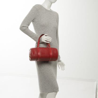 Louis Vuitton Epi Soufflot Castillan Red 8 of 12