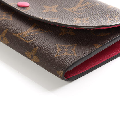 Louis Vuitton Monogram Emilie Wallet Hot Pink 6 of 11