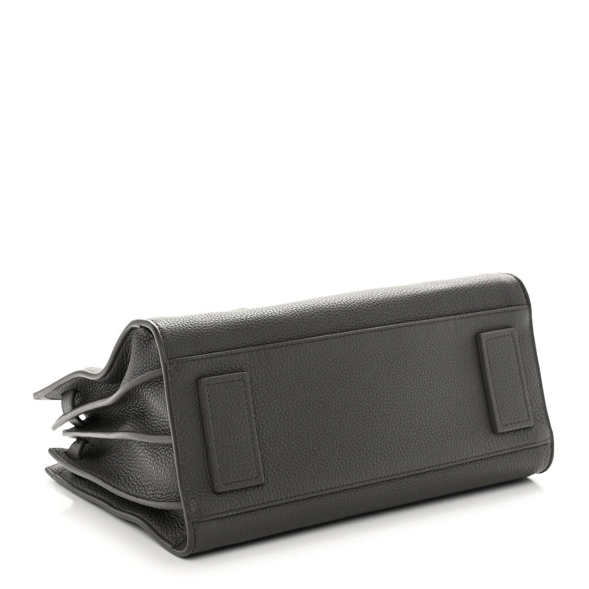 Grained Calfskin Baby Supple Sac De Jour Fog