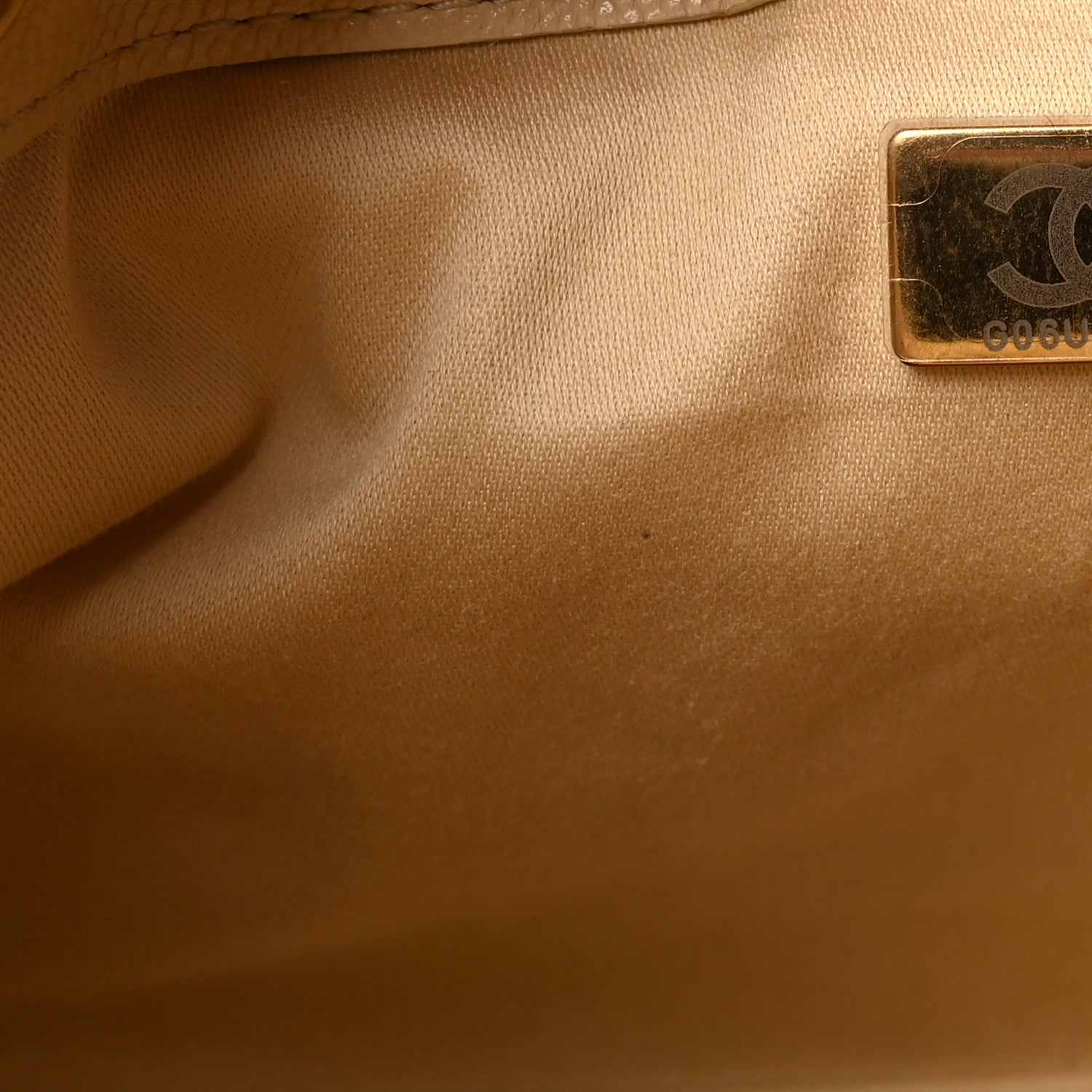 Chanel Caviar Quilted Mini Chanel 25 Handbag Beige 7 of 11