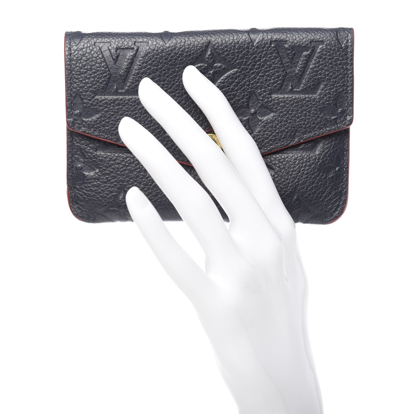 Empreinte Key Pouch Marine Rouge