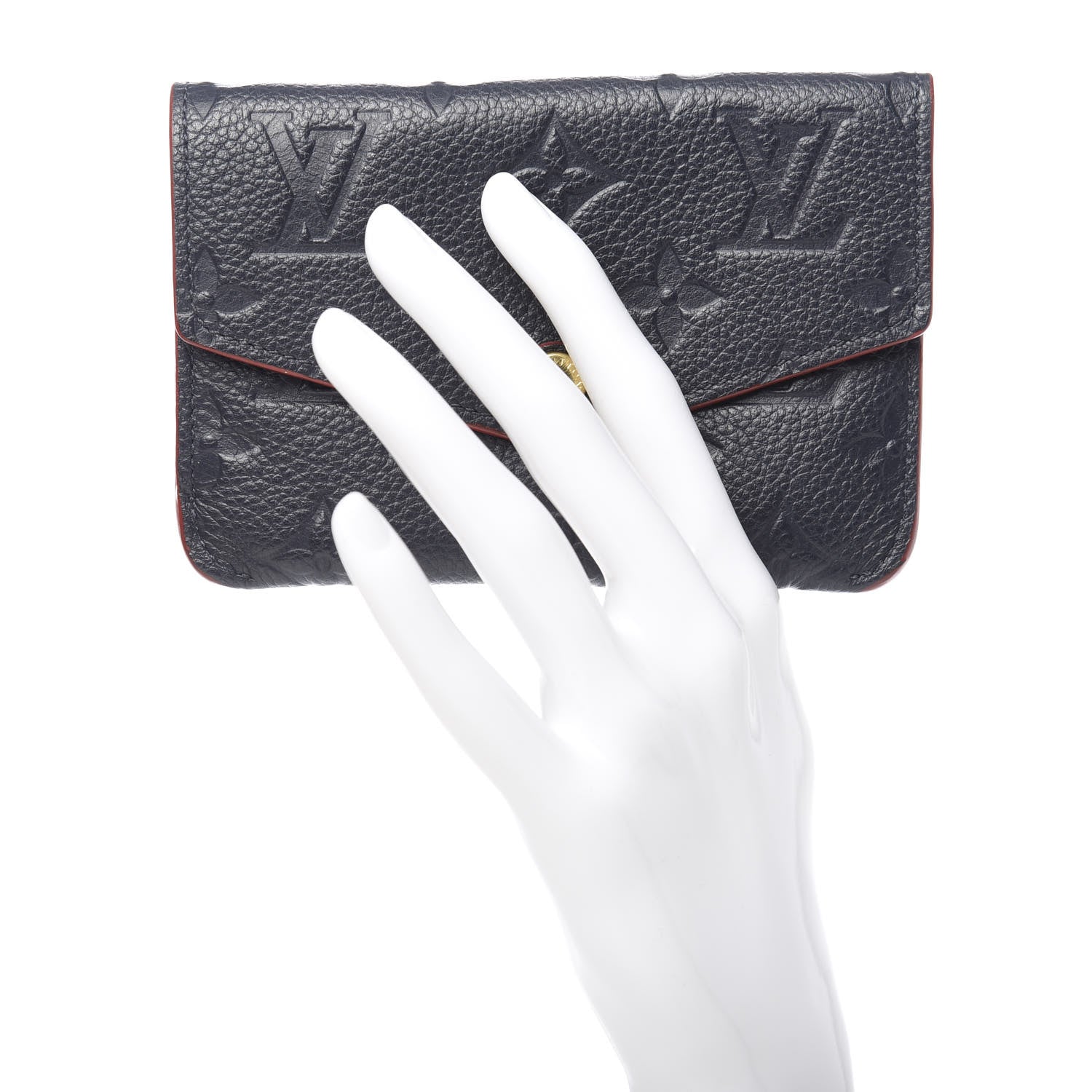 Louis Vuitton Empreinte Key Pouch Marine Rouge 2 of 9