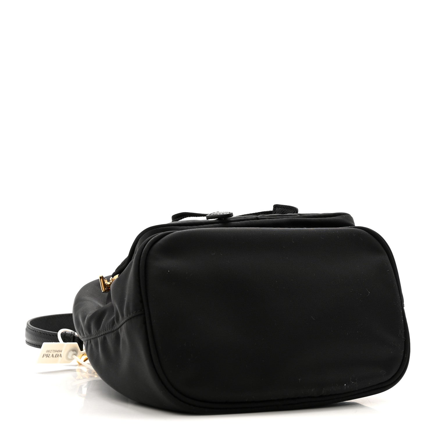 Prada Re-Nylon Duet Drawstring Shoulder Bag Black 4 of 11