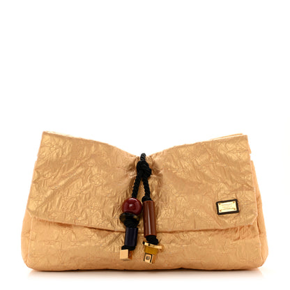 Louis Vuitton Jacquard Quilted Monogram Limelight African Queen Clutch Masai 1 of 14