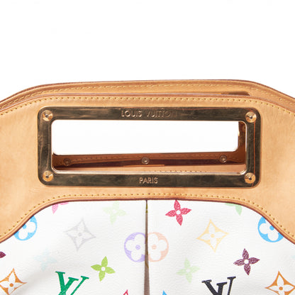 Louis Vuitton Monogram Multicolor Judy MM White 6 of 10