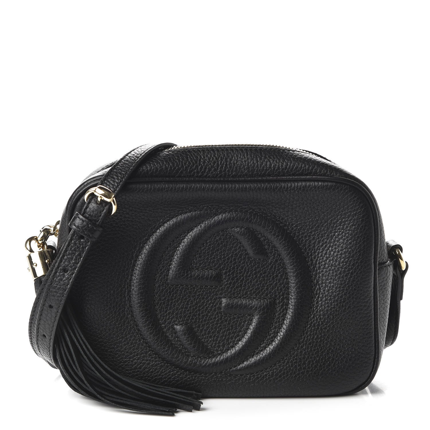 Gucci Pebbled Calfskin Small Soho Disco Bag Black 1 of 10