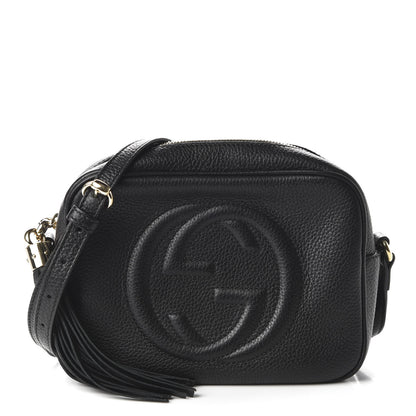 Gucci Pebbled Calfskin Small Soho Disco Bag Black 1 of 10