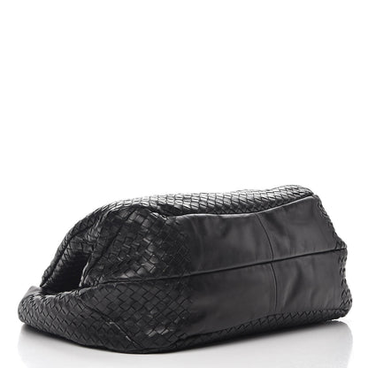 Bottega Veneta Nappa Intrecciato Large Campana Nero Black 5 of 10