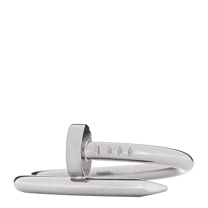 Cartier 18K White Gold Juste Un Clou Ring 63 10.5 1 of 6