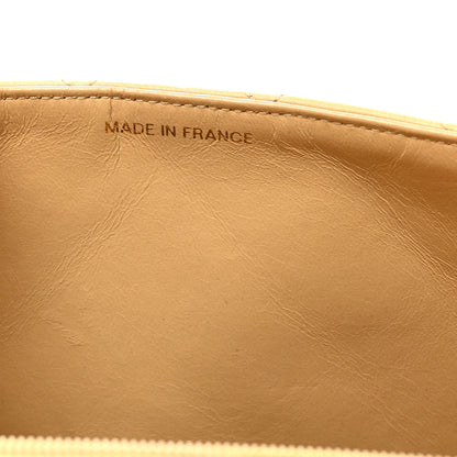 Chanel Lambskin Quilted Medium Single Flap Beige 7 of 11