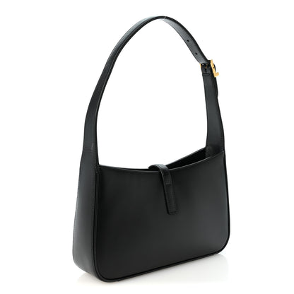 Saint Laurent Smooth Calfskin Le 5 A 7 Hobo Black 3 of 9