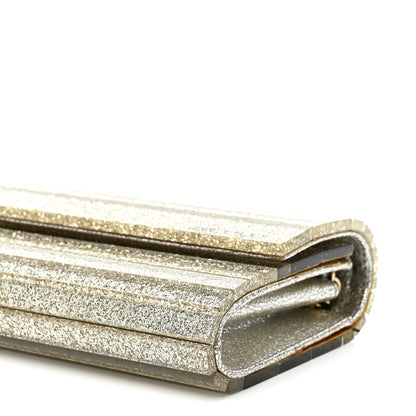 Jimmy Choo Acrylic Glitter Sweetie Clutch Champagne 10 of 16
