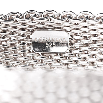 Tiffany Sterling Silver Somerset Mesh Bracelet 4 of 4