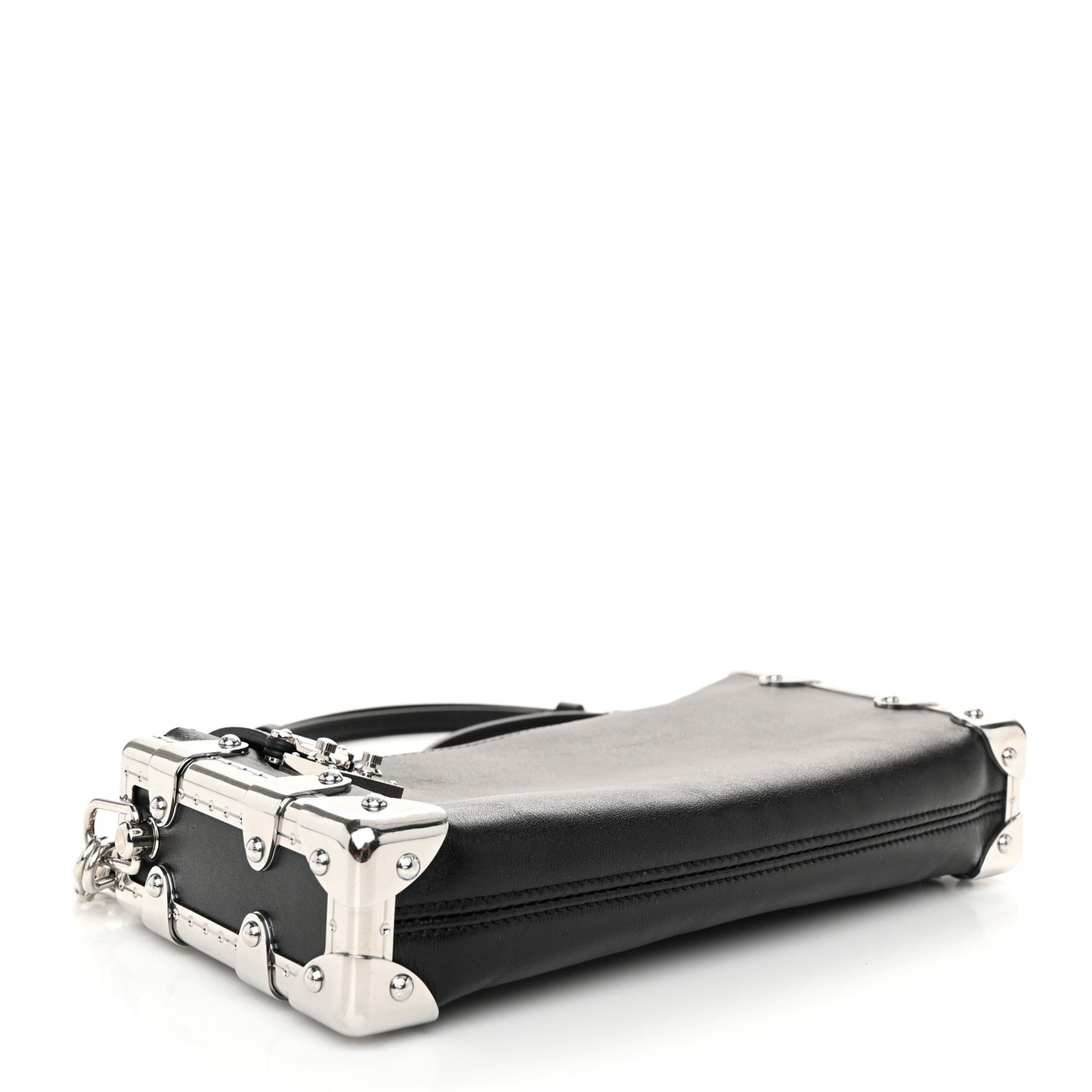 Calfskin Slim Trunk Black