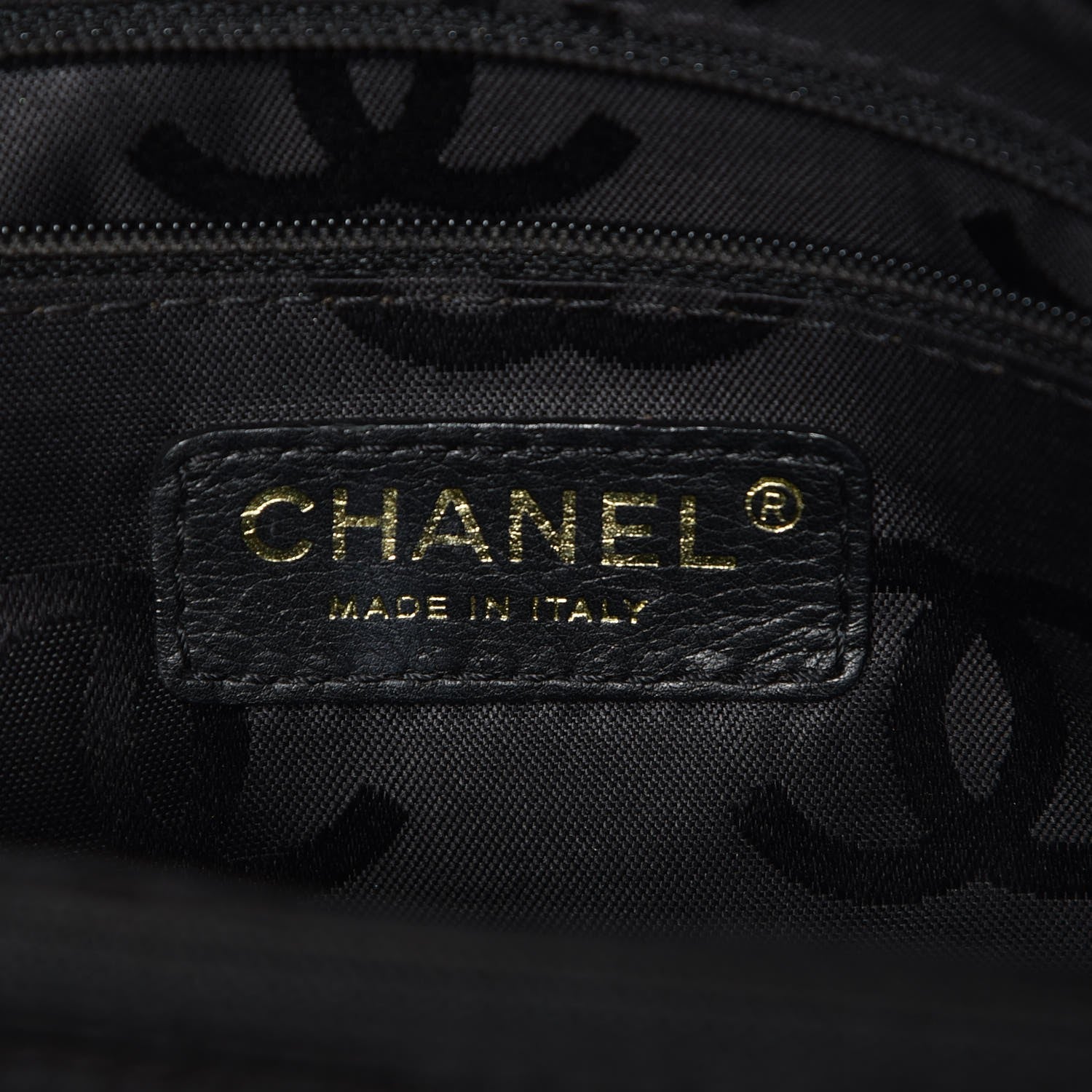 Chanel Calfskin Contrast Stitch Surpique Bowler Black 7 of 8