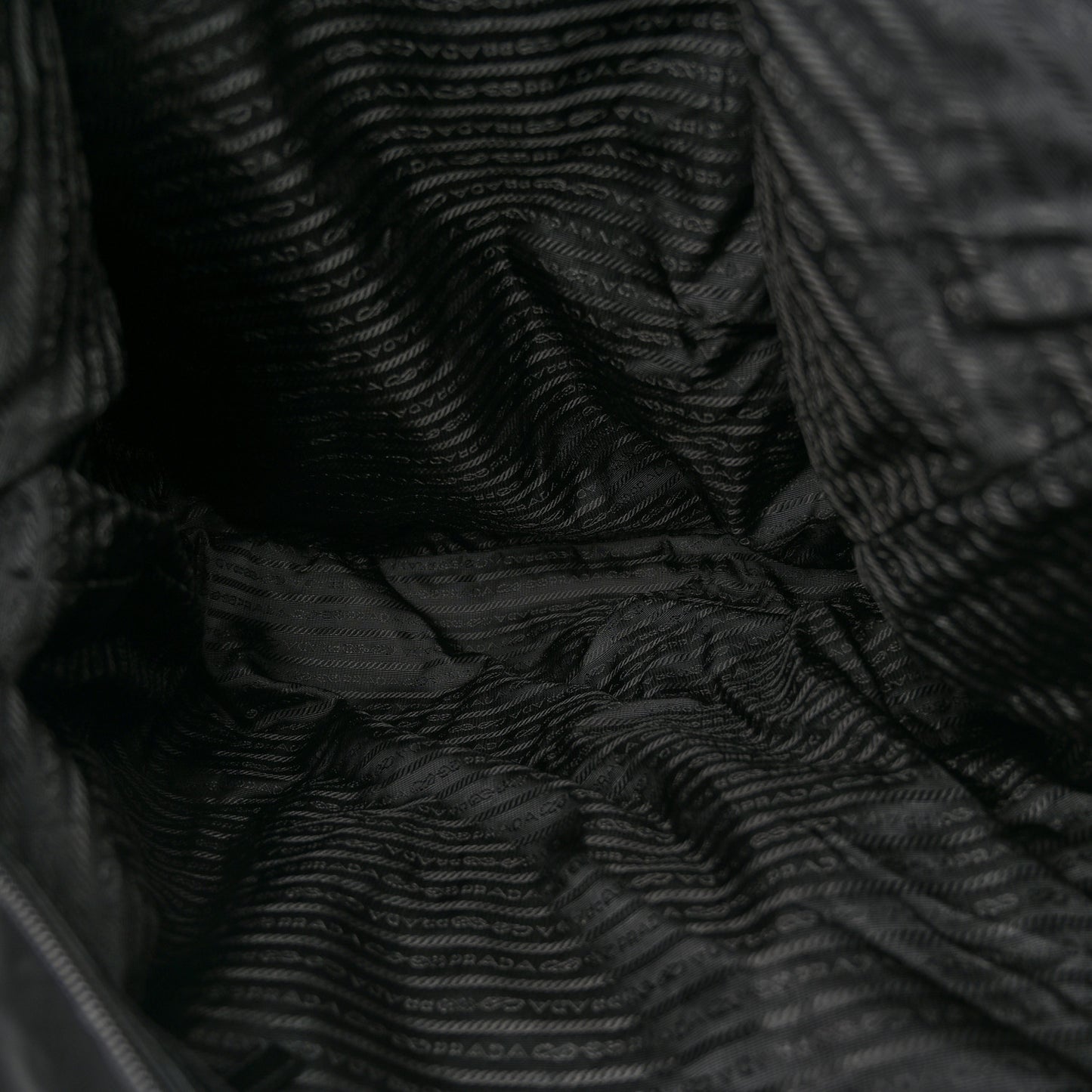 Tessuto Nylon Saffiano Carry On Travel Bag Black