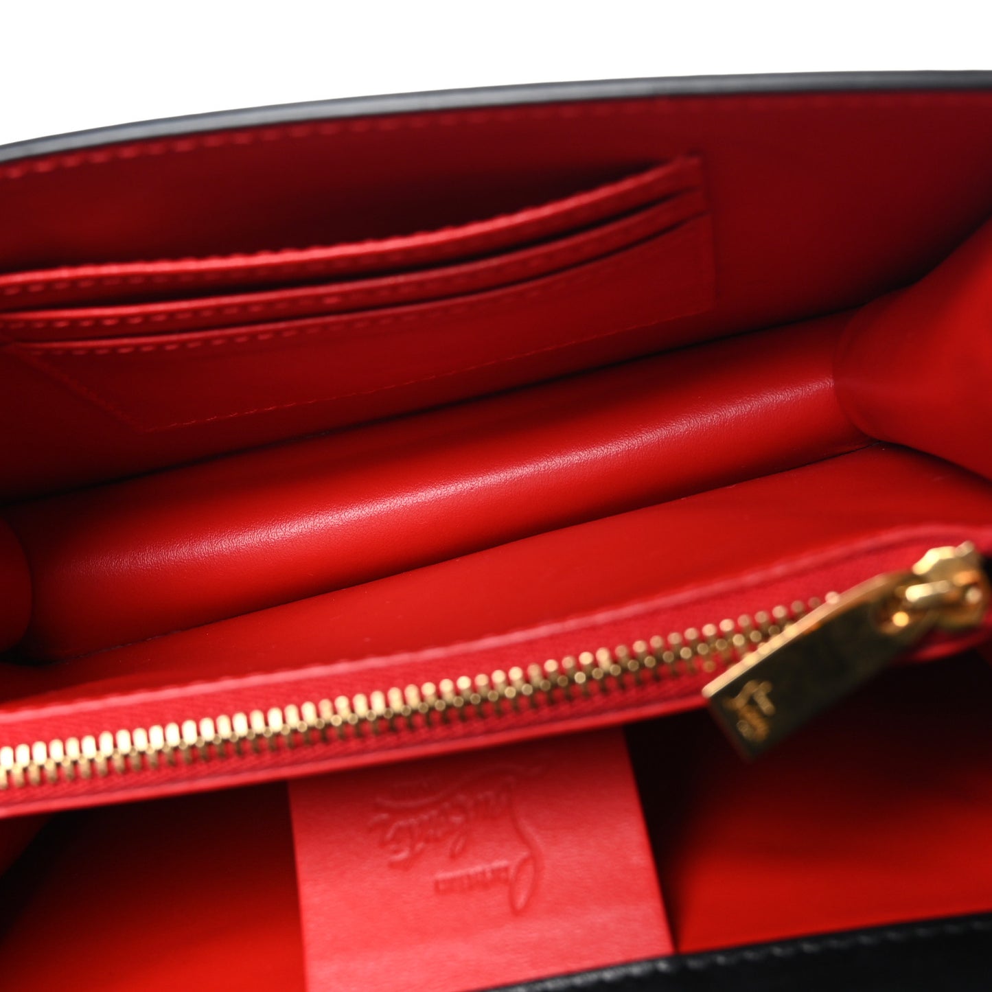 Calfskin Large Elisa Shoulder Bag Black