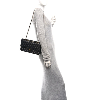 Chanel Caviar Quilted Medium Double Flap Black 2 of 10