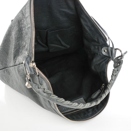 Balenciaga Agneau Giant 12 Silver Hardware Day Hobo Gris Tarmac 5 of 7