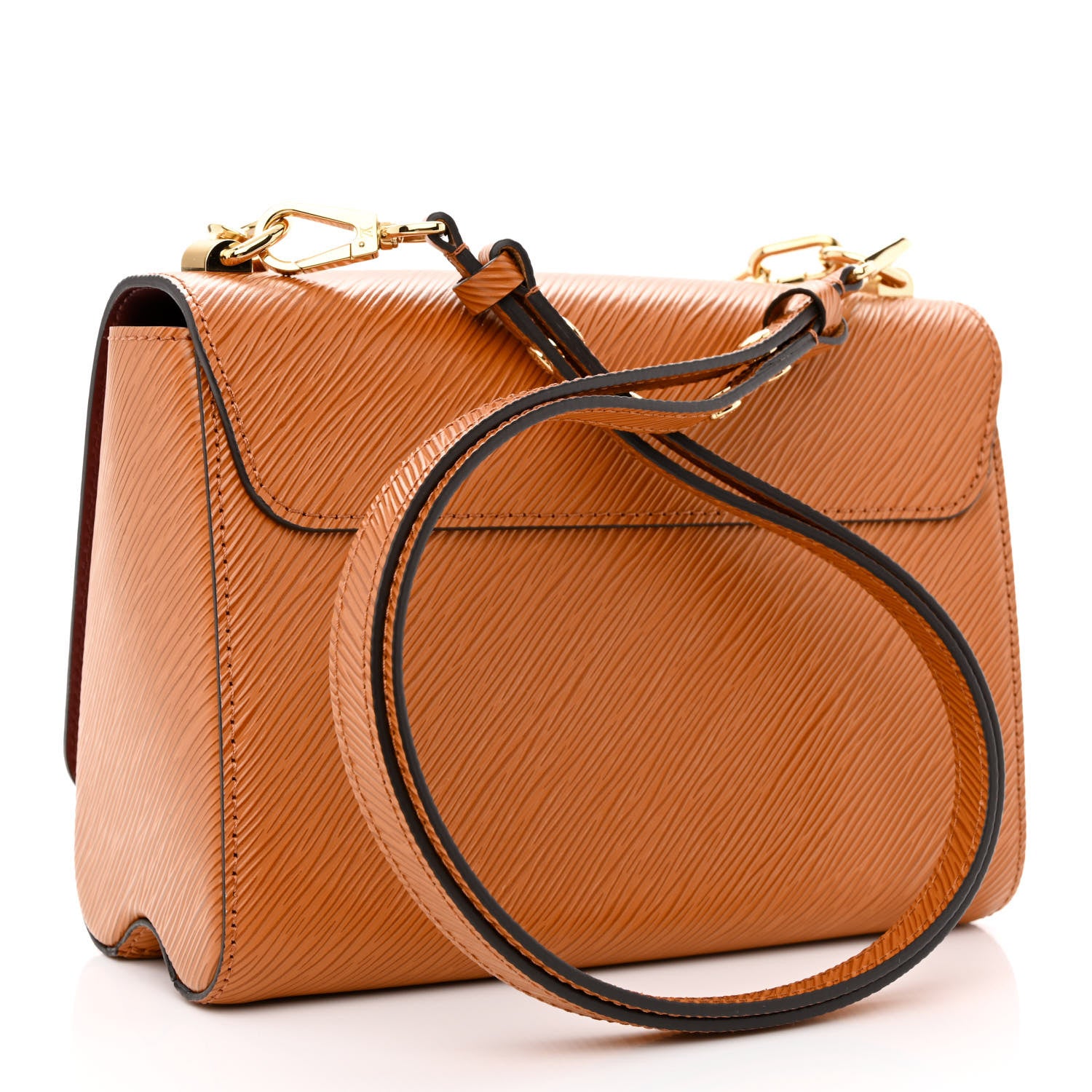 Louis Vuitton Epi Twist Shoulder Bag MM Gold Cipango 4 of 10