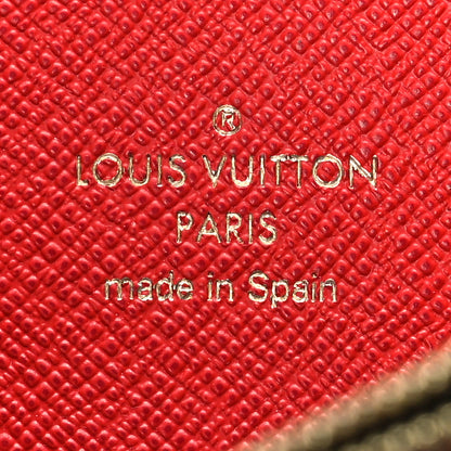 Louis Vuitton Monogram Blooming Flowers Clemence Wallet Coquelicot 6 of 8