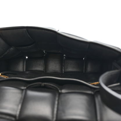 Bottega Veneta Nappa Maxi Intreccio Padded Cassette Crossbody Bag Black 5 of 10