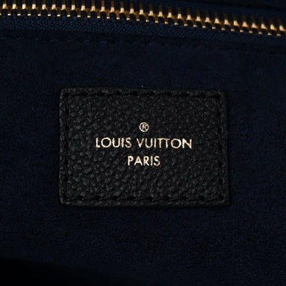 Louis Vuitton Empreinte Monogram Giant Neverfull MM Black 8 of 12