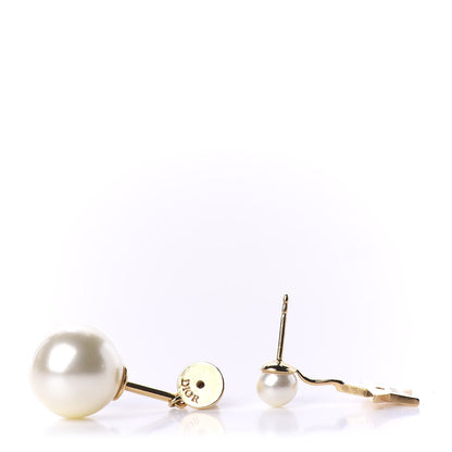 Christian Dior Pearl My ABCDior Tribales Etoile Earring Gold 3 of 5