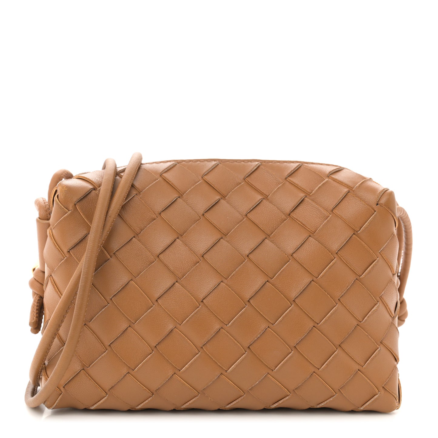 Nappa Intrecciato Mini Loop Camera Bag Cob
