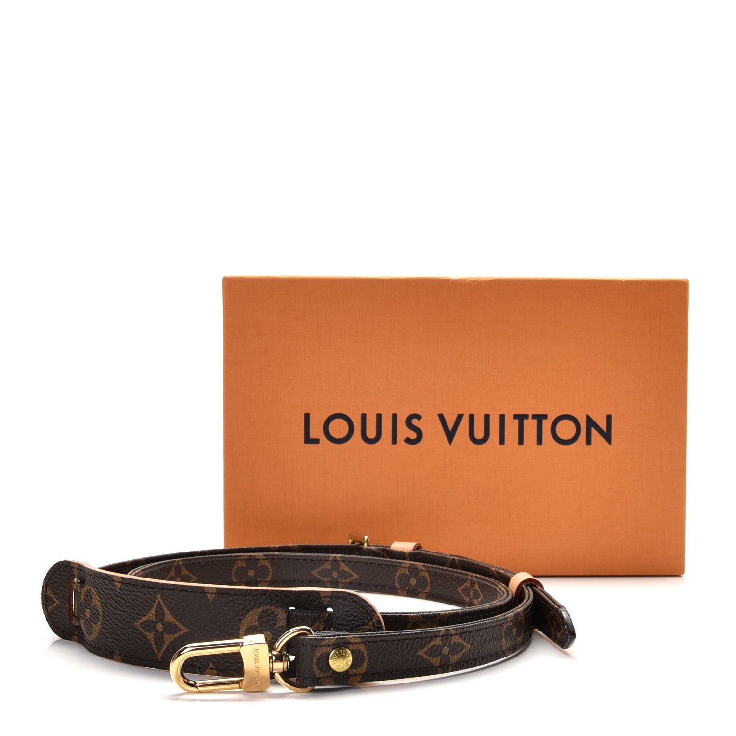 Louis Vuitton Monogram 16mm Adjustable Shoulder Strap 4 of 4
