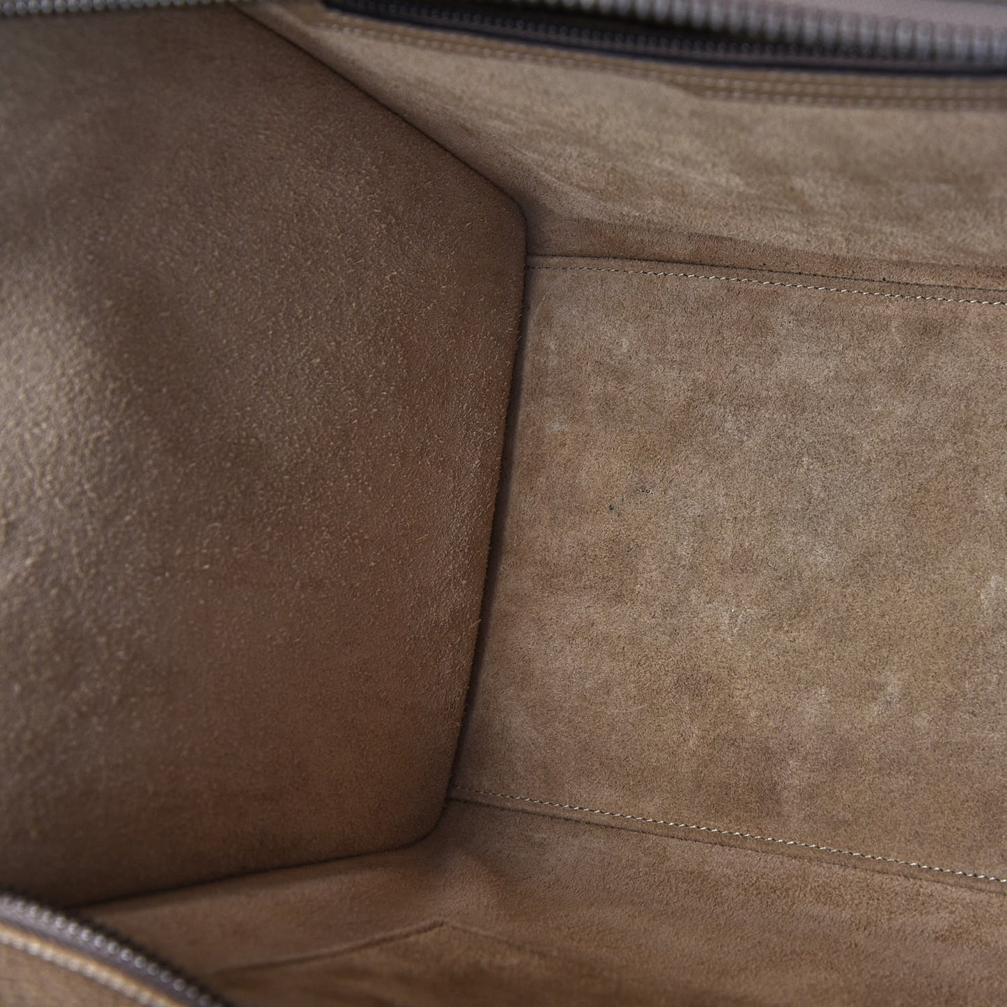 Drummed Calfskin Mini Luggage Dune