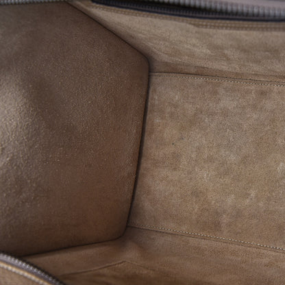 Celine Drummed Calfskin Mini Luggage Dune 13 of 17