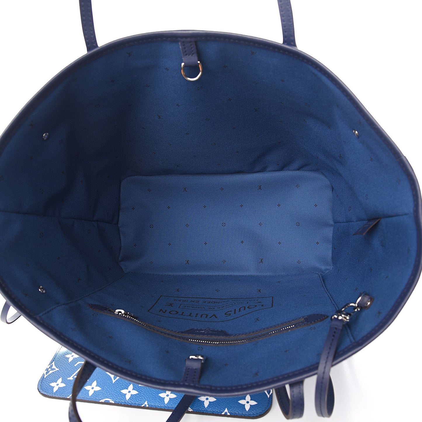 Monogram Escale Neverfull MM Blue
