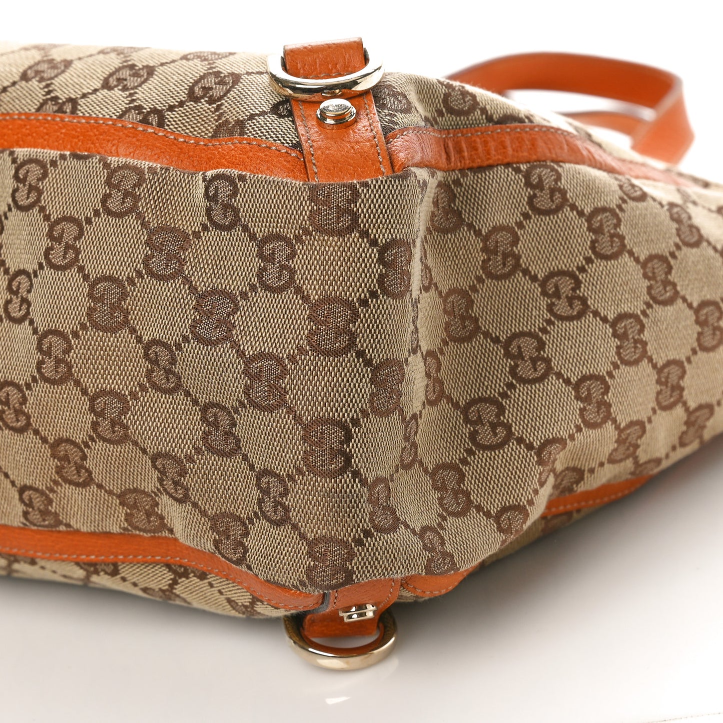 Monogram Large Abbey Tote Orange