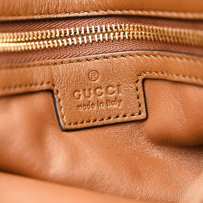 Gucci Roxy Calfskin Web Medium Blondie Shoulder Flap Bag Cuir 7 of 15
