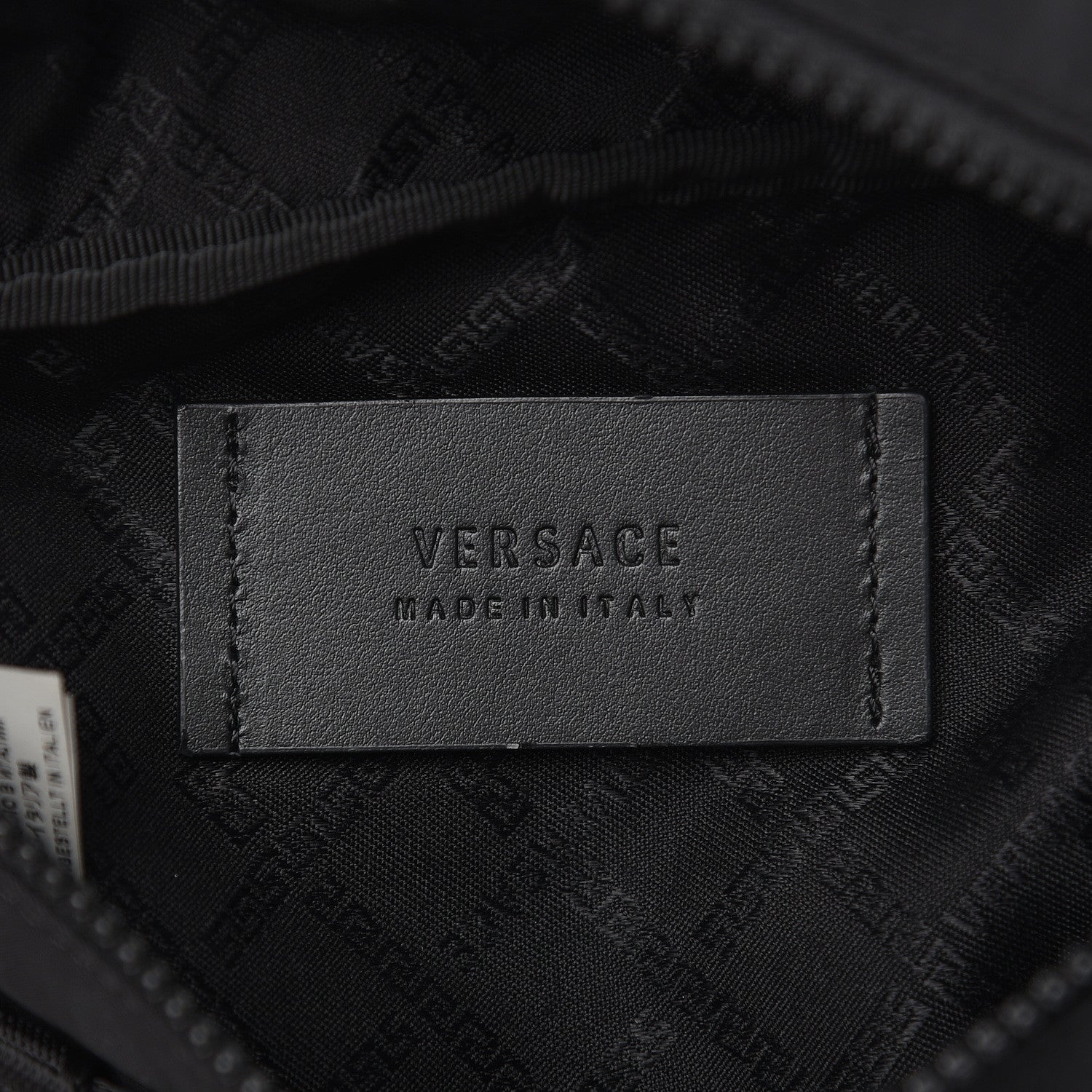 Versace Nylon Palazzo Medusa Belt Bag Black 6 of 7