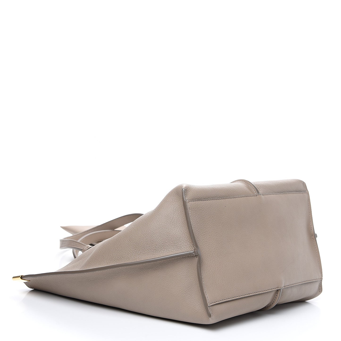 Smooth Calfskin Medium Vick Tote Motty Grey