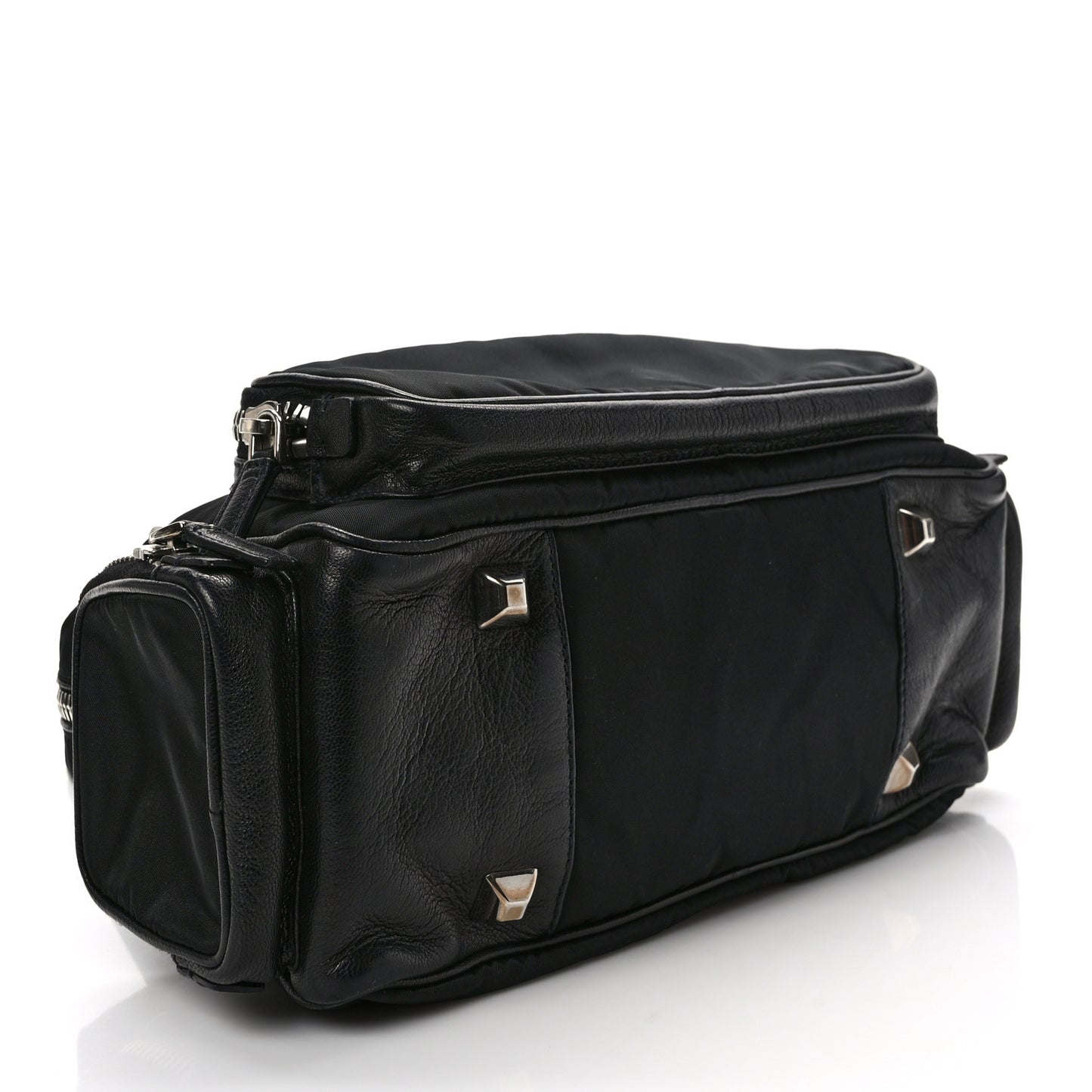 Tessuto Nylon Shoulder Bag Black