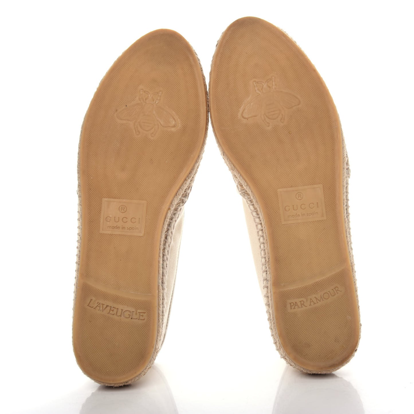 Canvas Logo Espadrilles 40.5 Greggio White