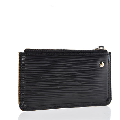 Louis Vuitton Epi Key Pouch Black 3 of 8